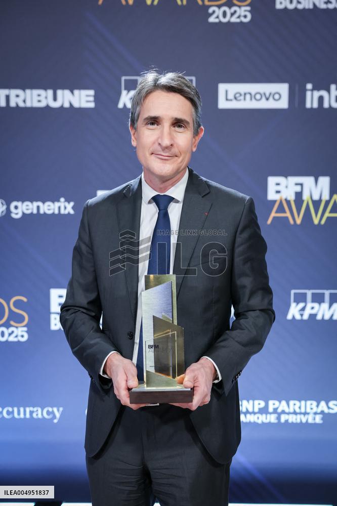 Exclusif - BFM Awards Photocall - Paris