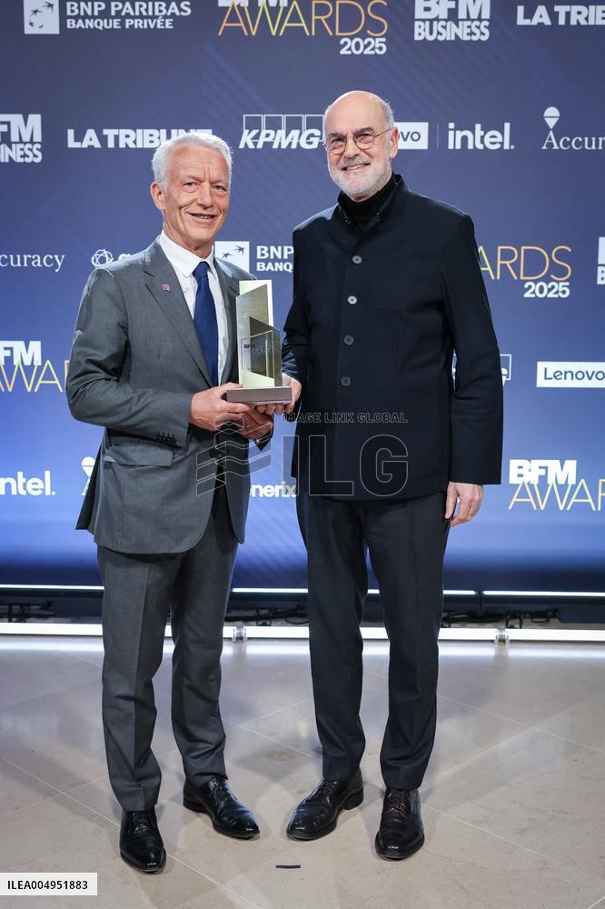 Exclusif - BFM Awards Photocall - Paris