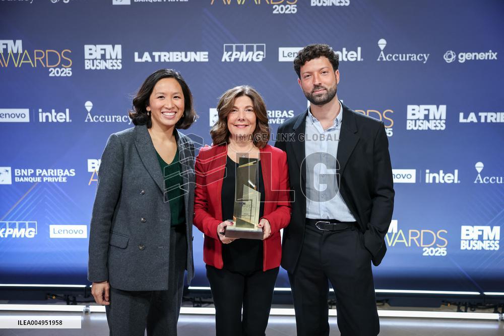 Exclusif - BFM Awards Photocall - Paris