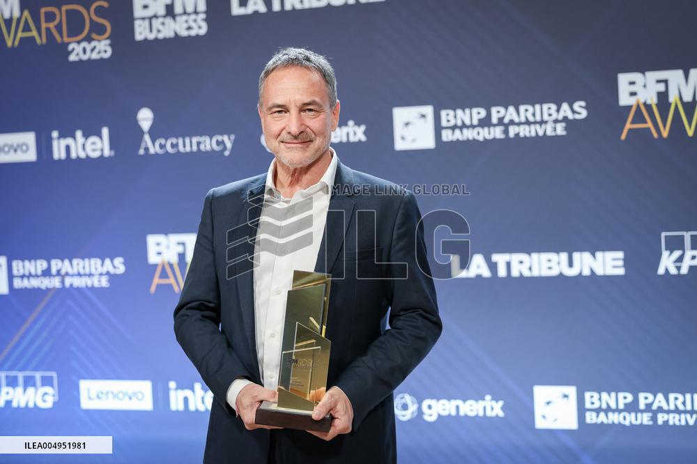 Exclusif - BFM Awards Photocall - Paris