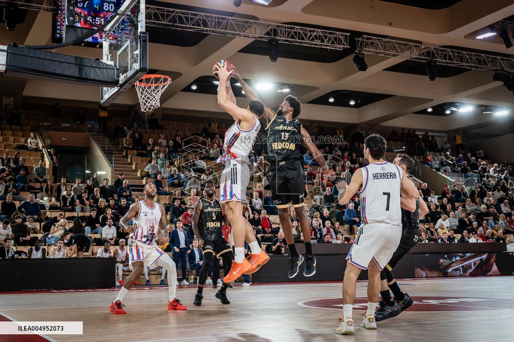 French Cup Round of Sixteen - AS Monaco v Paris Basket