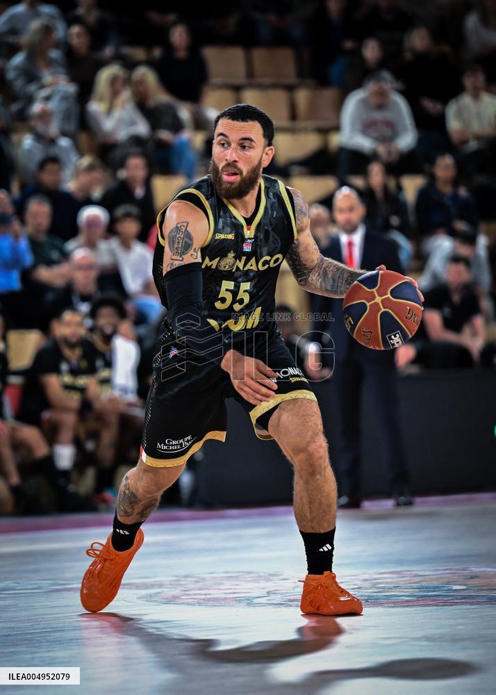 French Cup Round of Sixteen - AS Monaco v Paris Basket