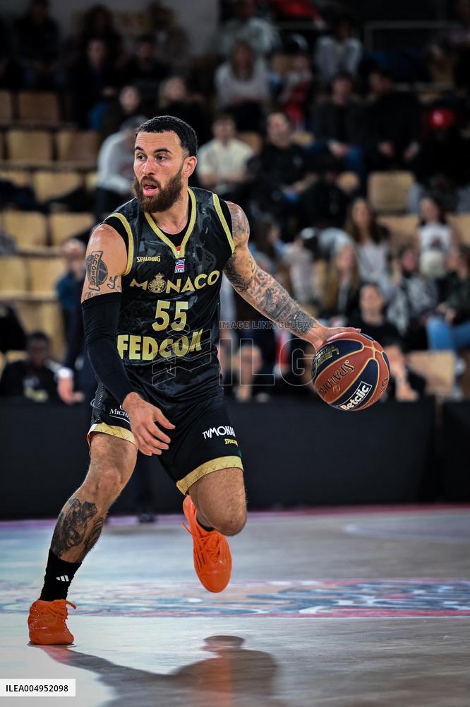 French Cup Round of Sixteen - AS Monaco v Paris Basket