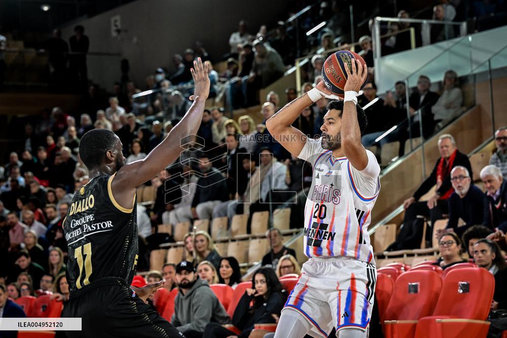 French Cup Round of Sixteen - AS Monaco v Paris Basket
