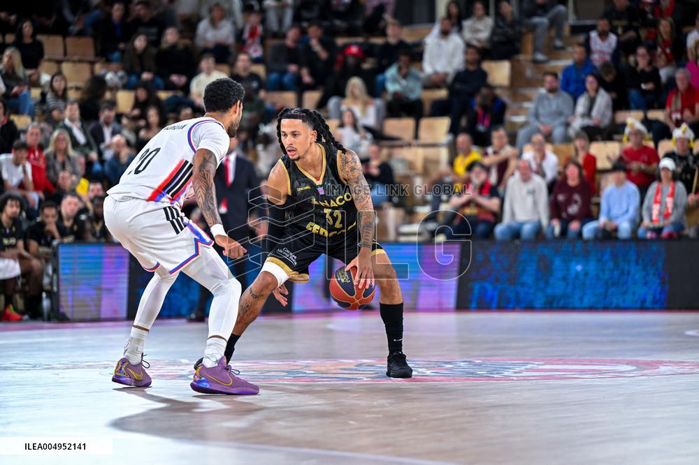 French Cup Round of Sixteen - AS Monaco v Paris Basket