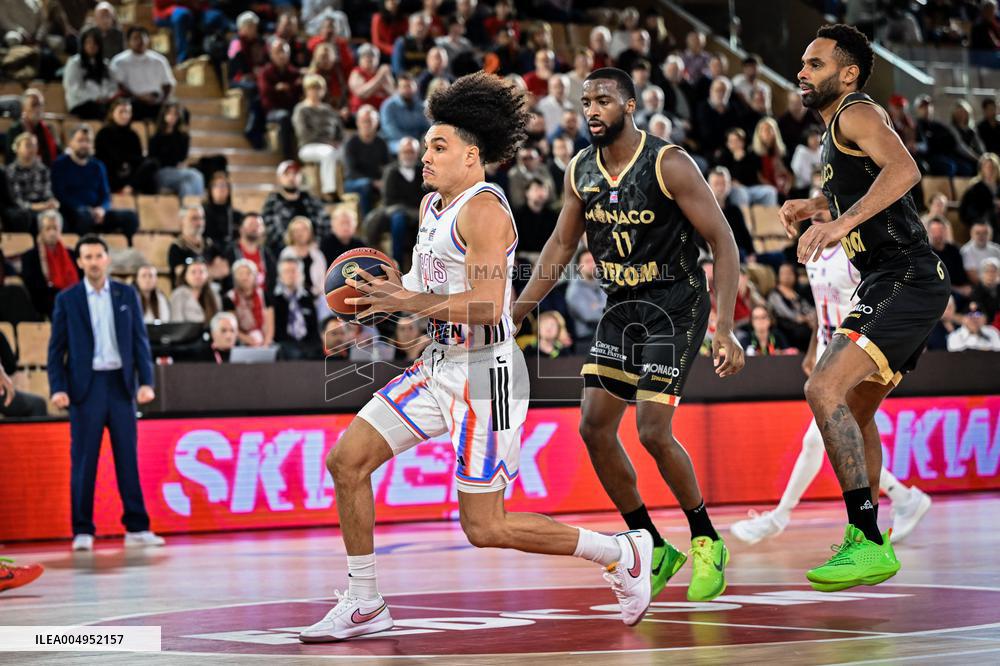 French Cup Round of Sixteen - AS Monaco v Paris Basket