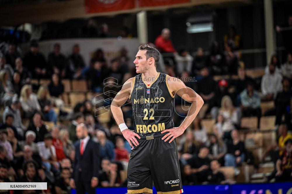 French Cup Round of Sixteen - AS Monaco v Paris Basket