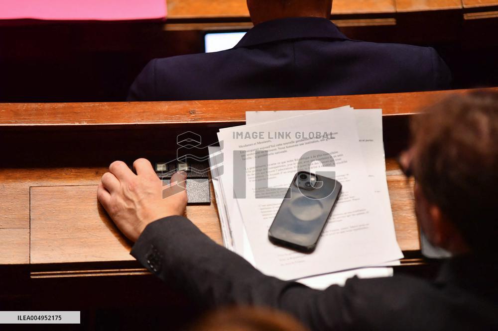 Session of Questions to The Government - Paris