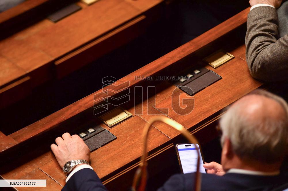 Session of Questions to The Government - Paris