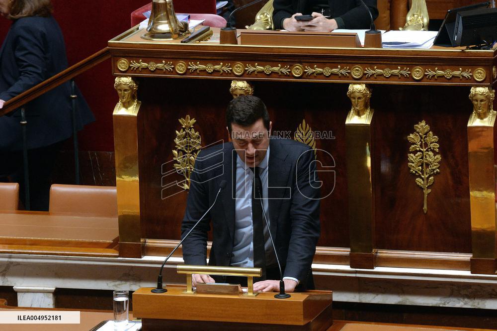 Session of Questions to The Government - Paris
