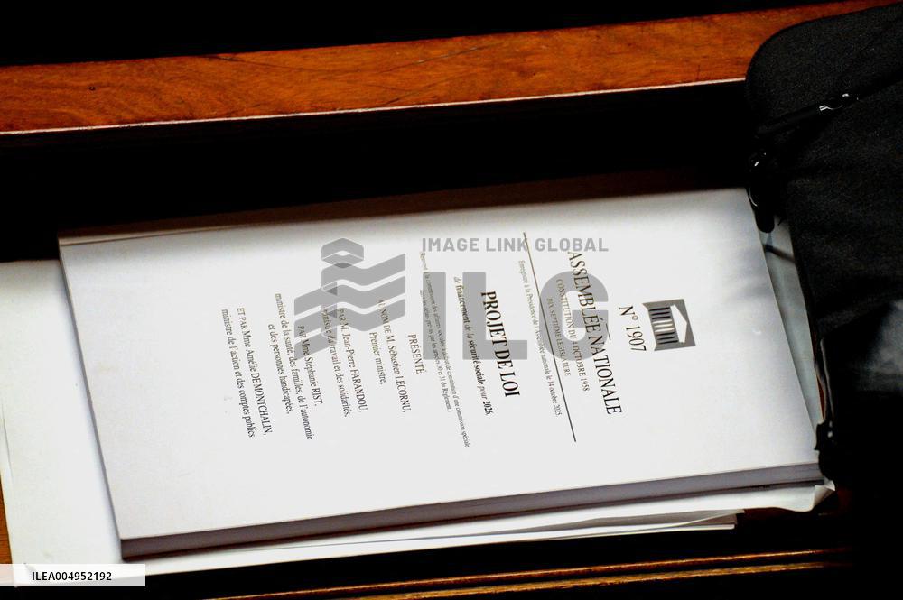 Session of Questions to The Government - Paris