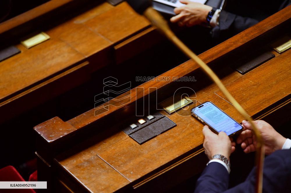 Session of Questions to The Government - Paris