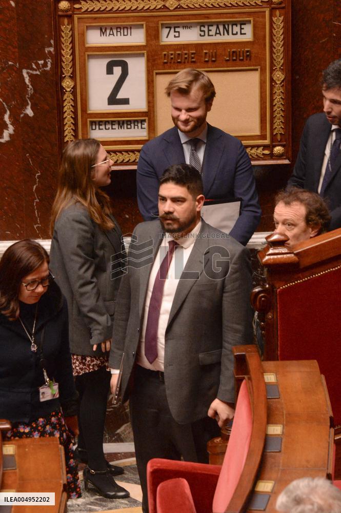 Session of Questions to The Government - Paris