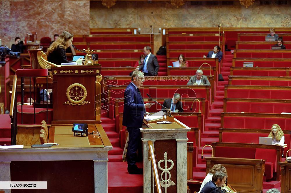 Session of Questions to The Government - Paris