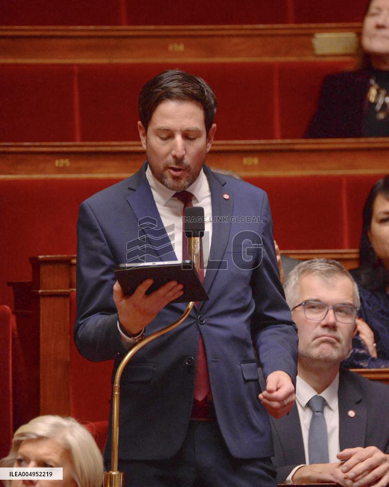 Session of Questions to The Government - Paris