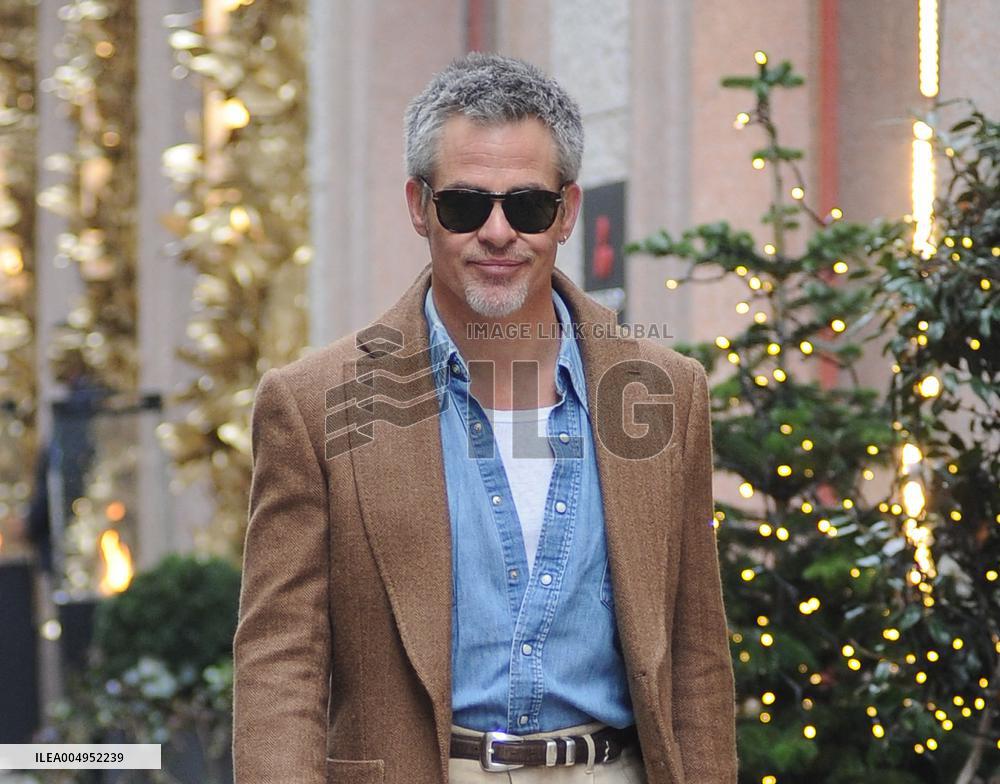 Chris Pine Out And About - Milan