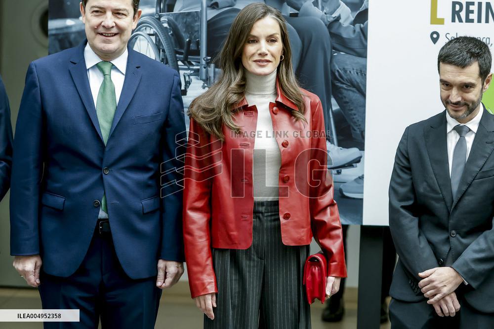 Queen Letizia At Discapacidad Awards 2025 - Salamanca