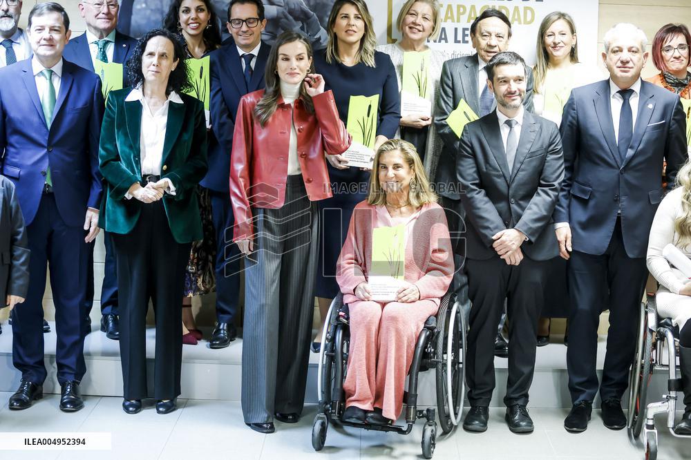 Queen Letizia At Discapacidad Awards 2025 - Salamanca