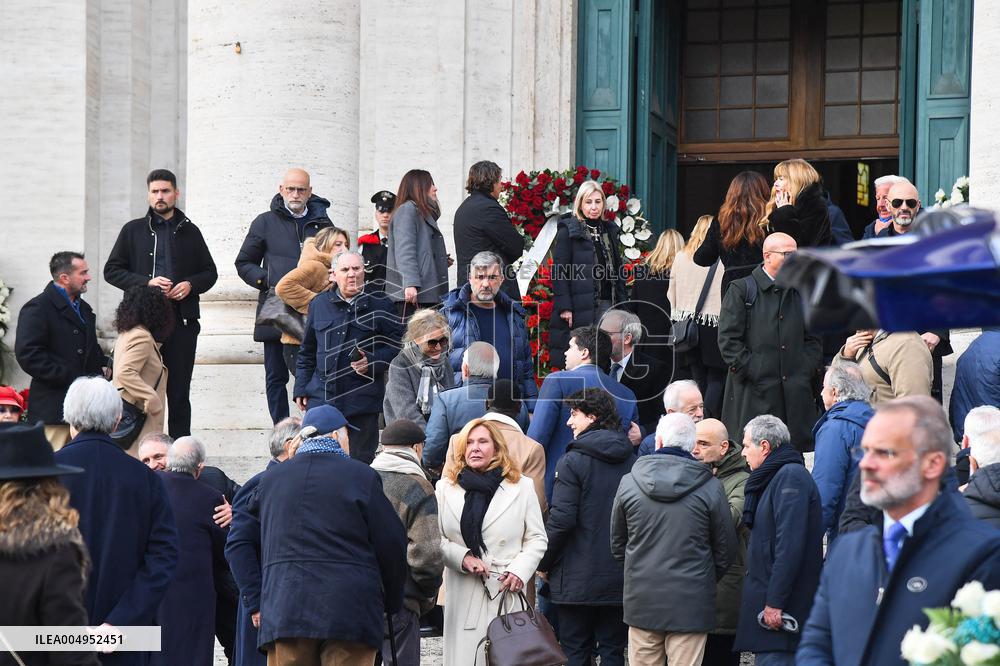 Funeral of Nicola Pietrangeli - Rome