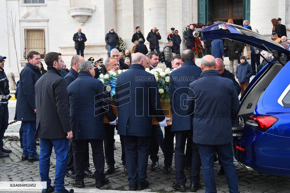 Funeral of Nicola Pietrangeli - Rome