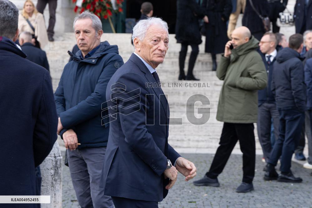 Funeral of Nicola Pietrangeli - Rome