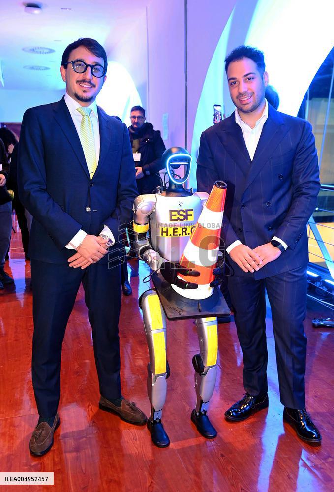 Launch Conference for HERO Humanoid Robot - Milan