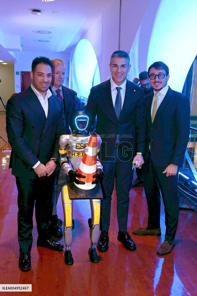 Launch Conference for HERO Humanoid Robot - Milan