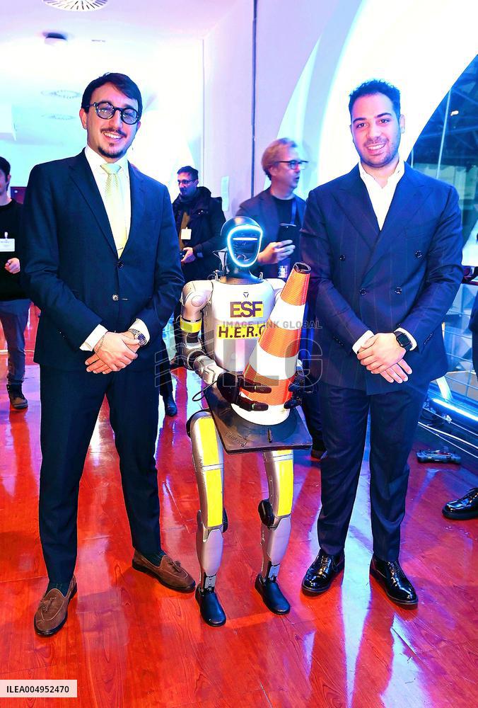 Launch Conference for HERO Humanoid Robot - Milan