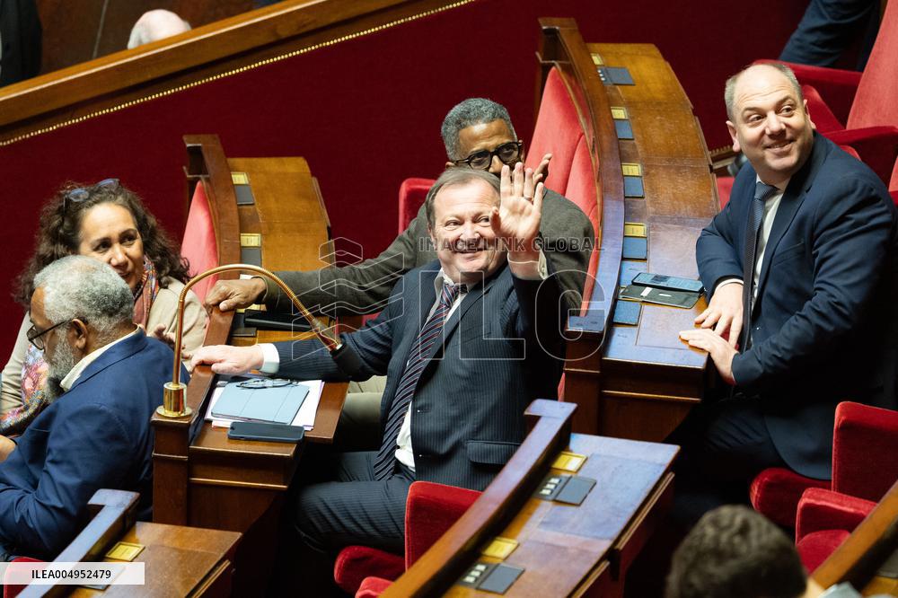 Questions to the government at the National Assembly - Paris