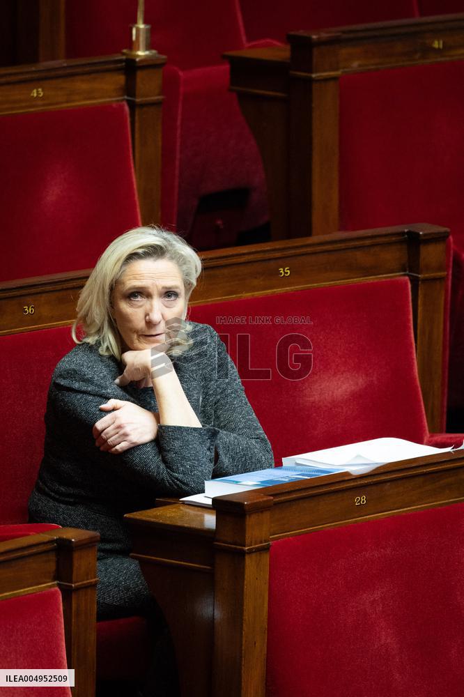 Questions to the government at the National Assembly - Paris