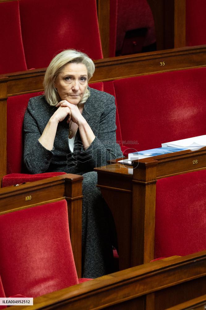 Questions to the government at the National Assembly - Paris