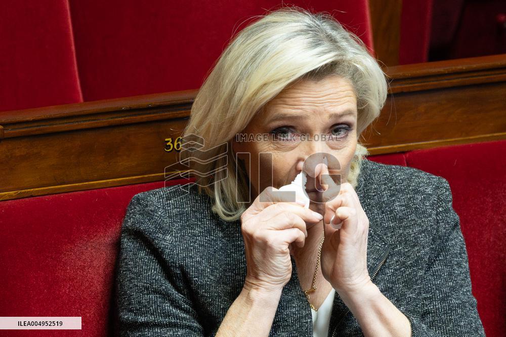 Questions to the government at the National Assembly - Paris