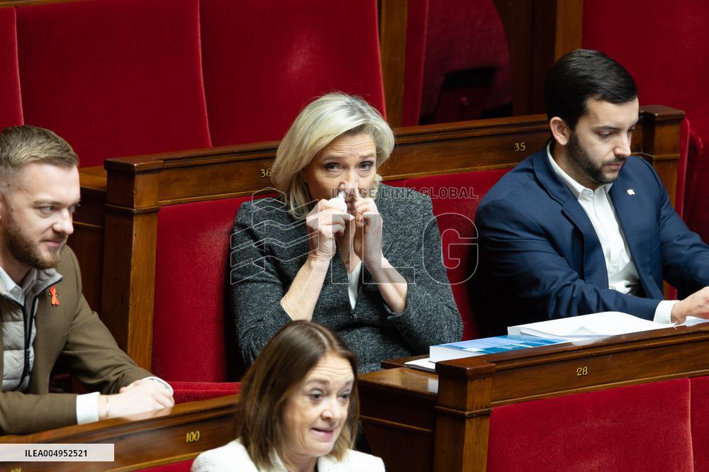 Questions to the government at the National Assembly - Paris