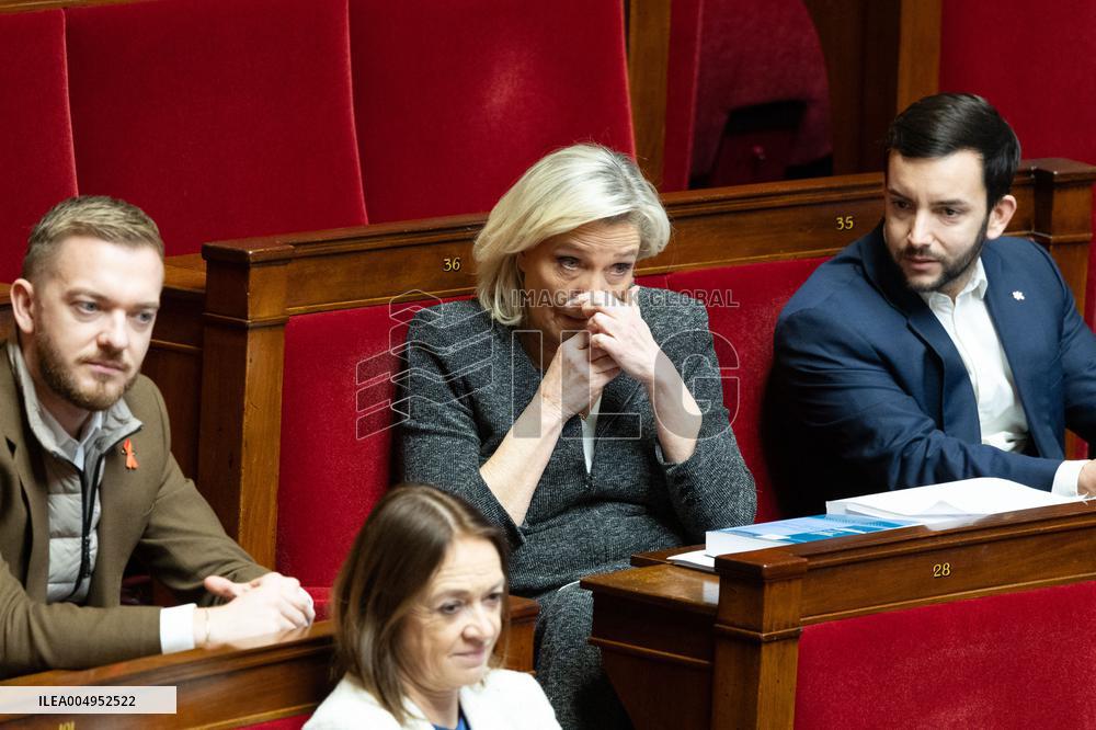 Questions to the government at the National Assembly - Paris