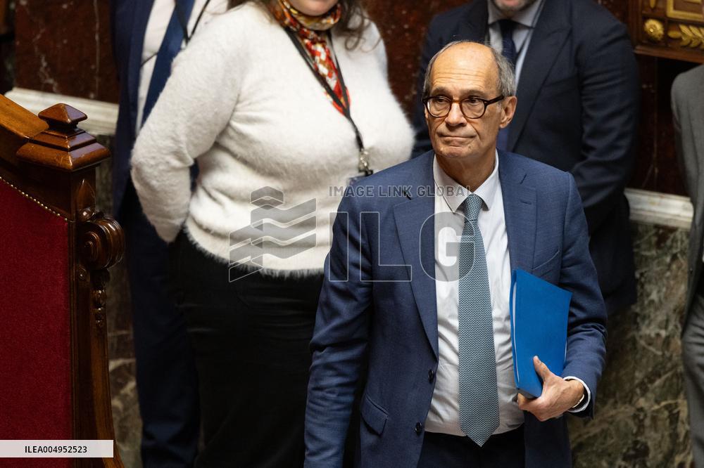 Questions to the government at the National Assembly - Paris