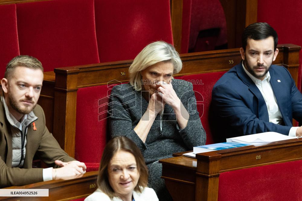 Questions to the government at the National Assembly - Paris