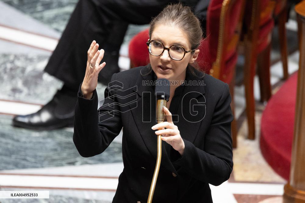 Questions to the government at the National Assembly - Paris