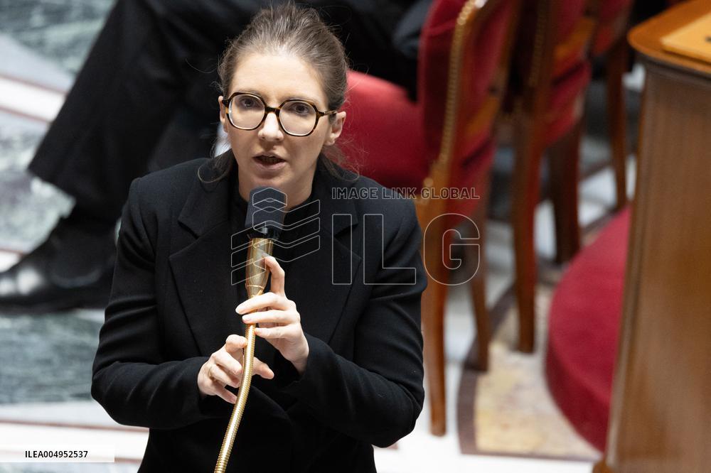 Questions to the government at the National Assembly - Paris