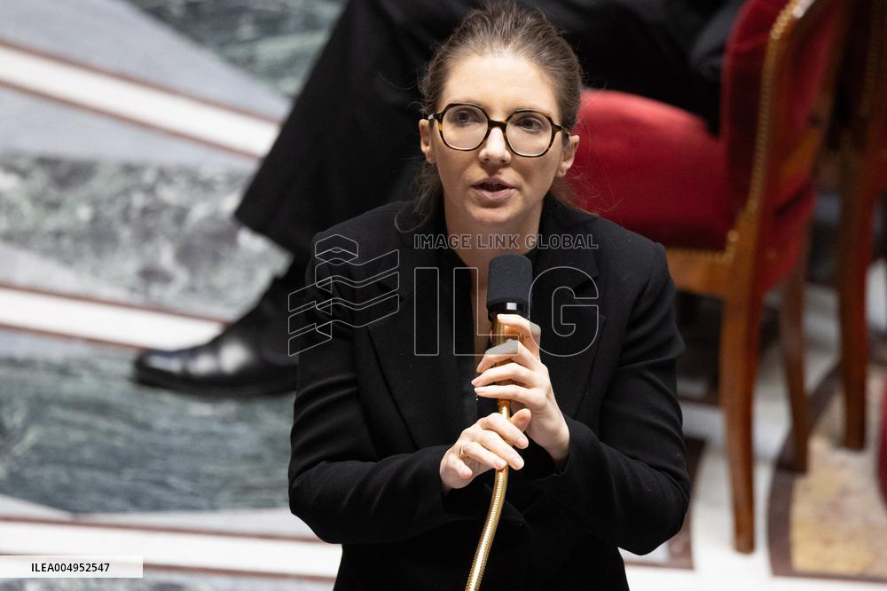 Questions to the government at the National Assembly - Paris