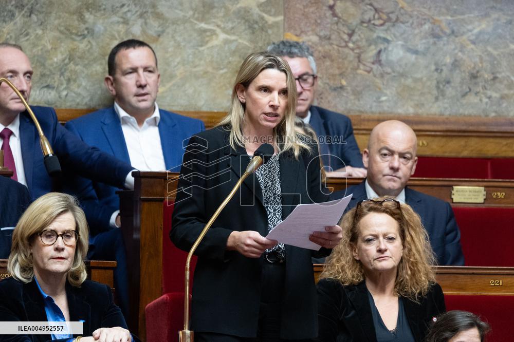 Questions to the government at the National Assembly - Paris