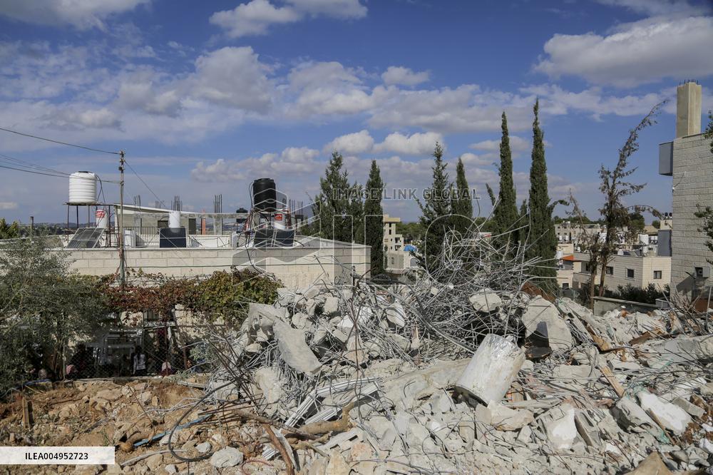 Israeli Army Demolishes Al Walaja Homes - Bethlehem