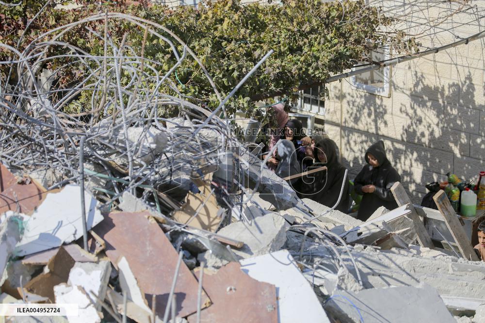 Israeli Army Demolishes Al Walaja Homes - Bethlehem