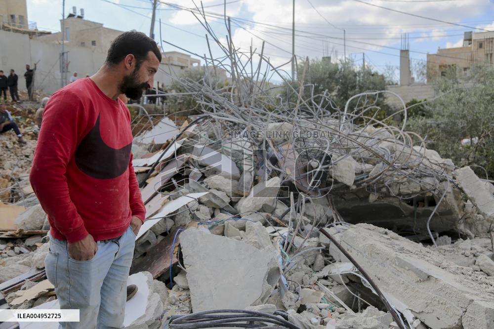 Israeli Army Demolishes Al Walaja Homes - Bethlehem