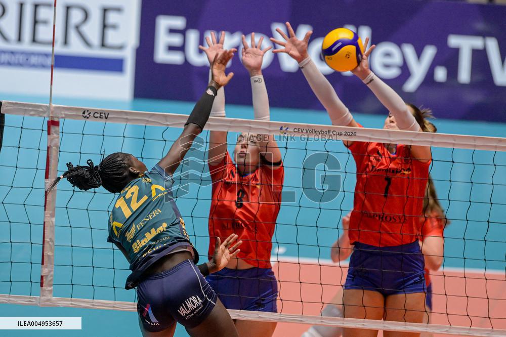 VOLLEY - CEV Cup Women - Reale Mutua Fenera Chieri'76 vs Vasas Obuda Budapest