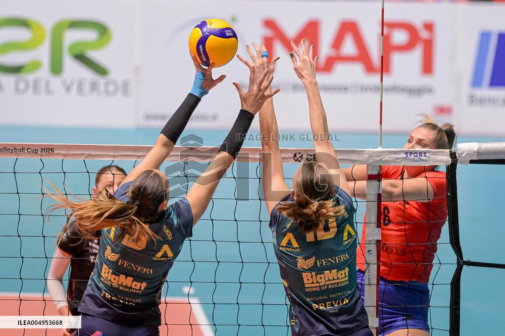 VOLLEY - CEV Cup Women - Reale Mutua Fenera Chieri'76 vs Vasas Obuda Budapest