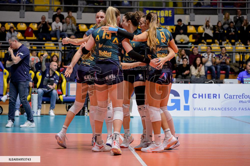 VOLLEY - CEV Cup Women - Reale Mutua Fenera Chieri'76 vs Vasas Obuda Budapest