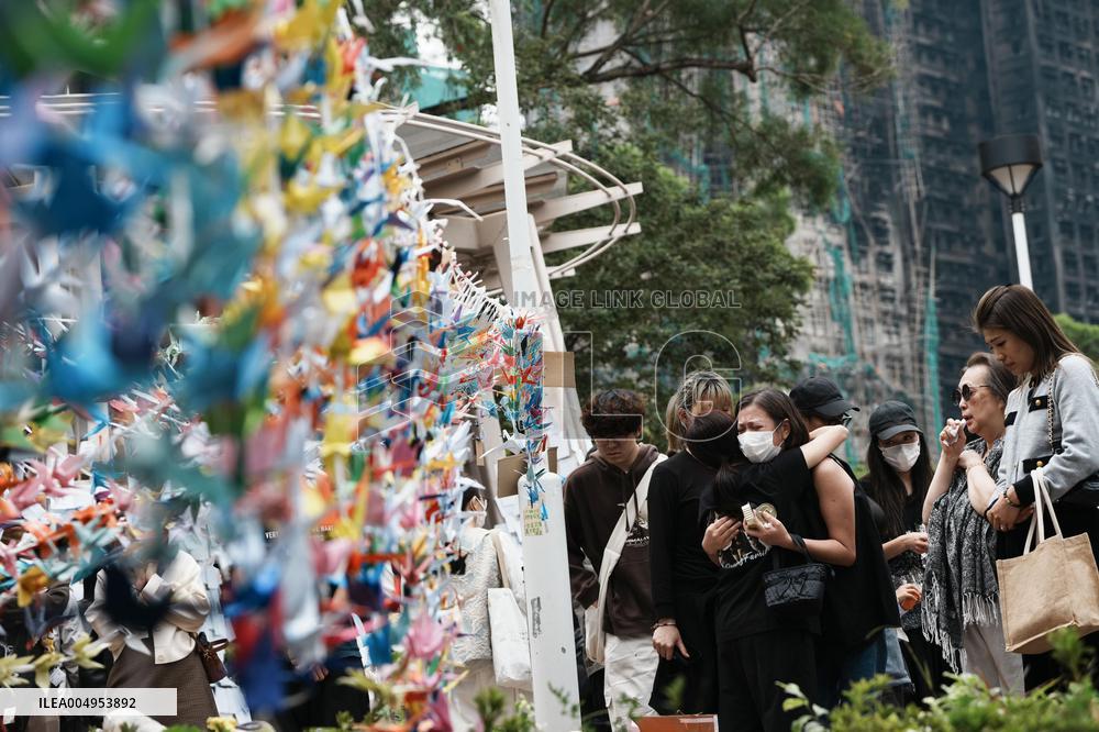 Aftermath of Hong Kong fire