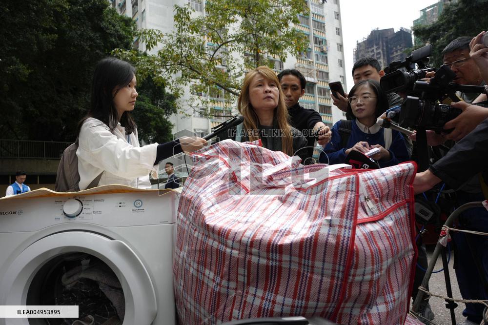Aftermath of Hong Kong fire