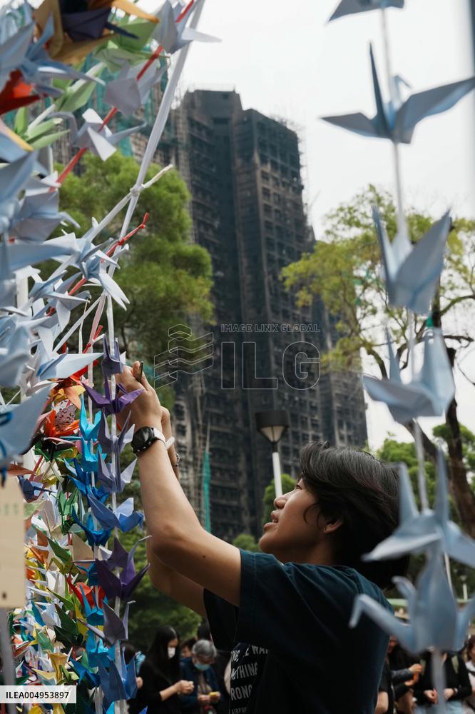 Aftermath of Hong Kong fire