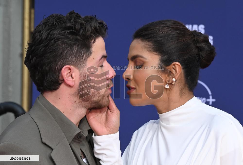 Jonas Brothers Hand and Footprint Ceremony